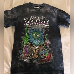 Rob Zombie Grey T-Shirt Size Small.